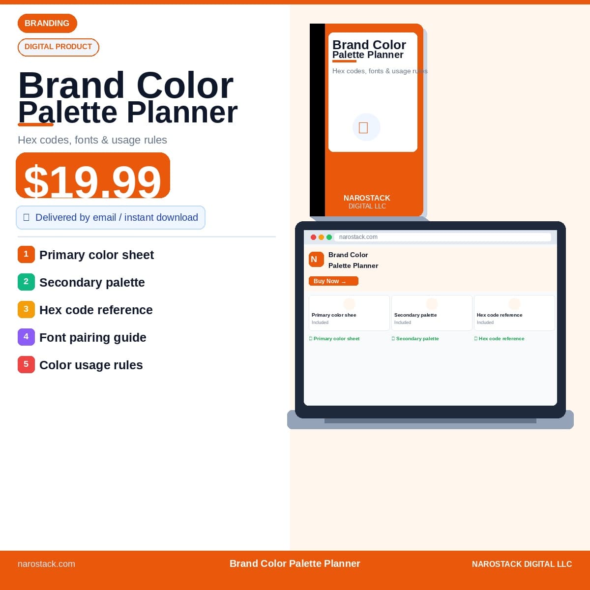 Brand Color Palette Planner