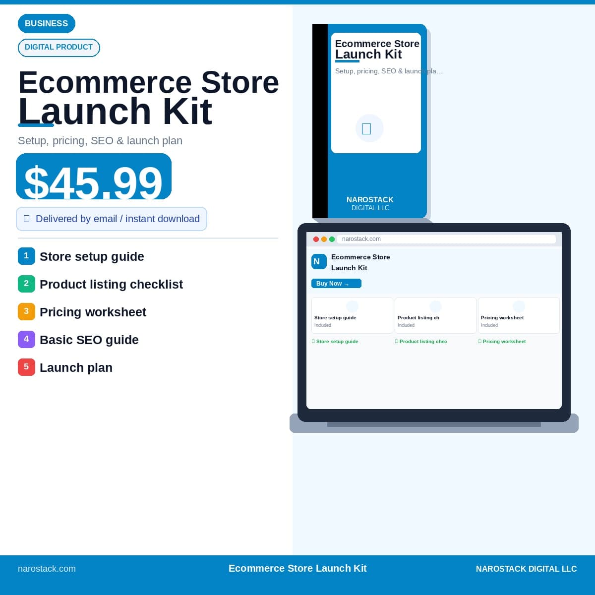 Ecommerce Store Launch Kit