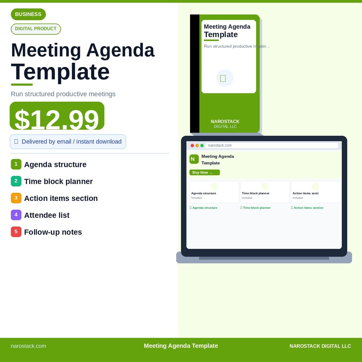 Meeting Agenda Template