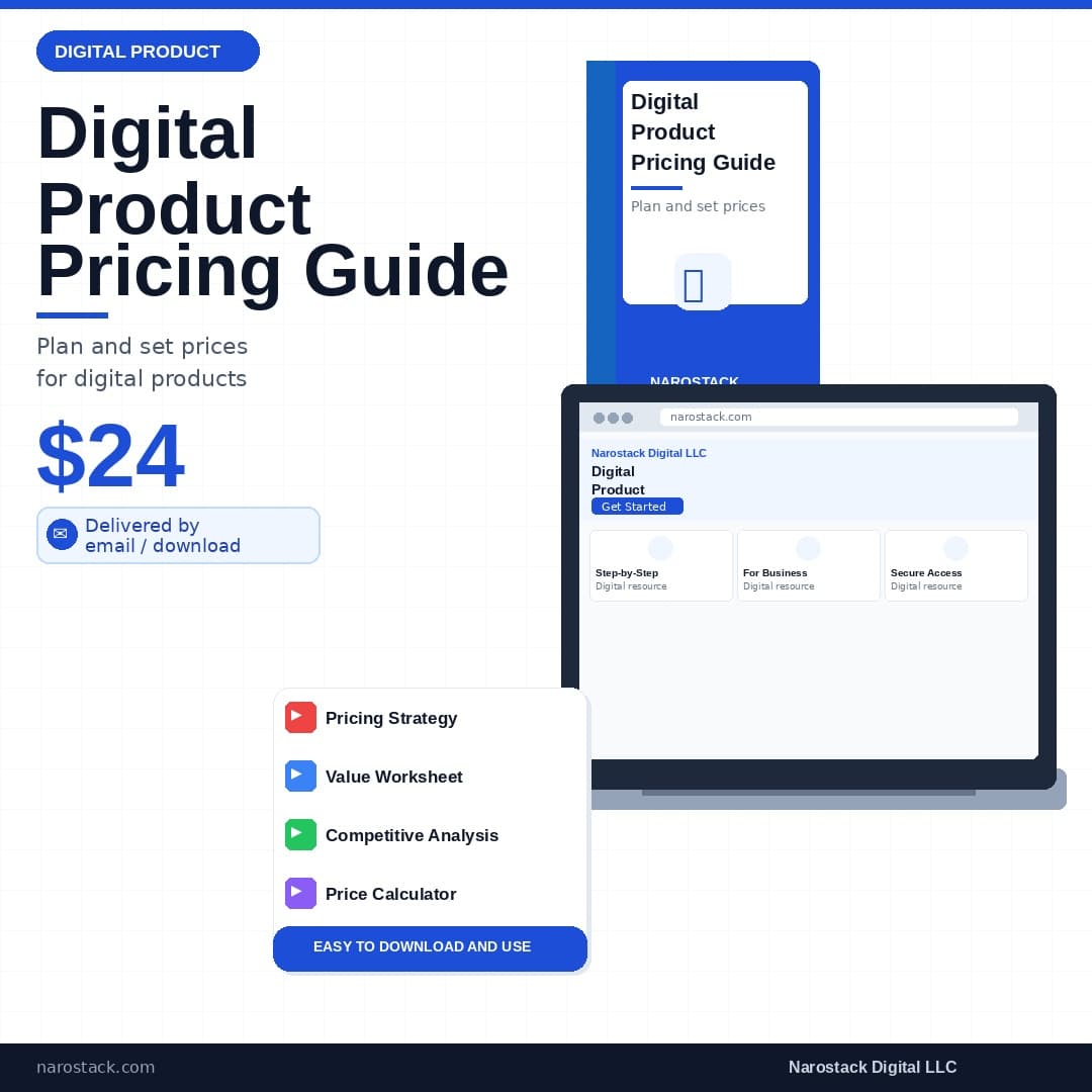 Digital Product Pricing Guide